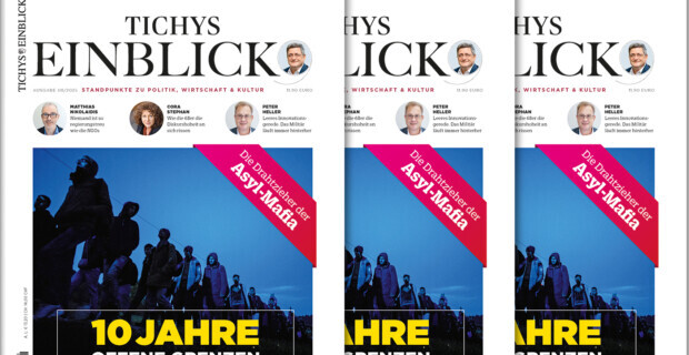Tichys Einblick 08-2025: 10 Jahre offene Grenzen